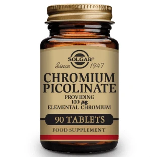Solgar Picolinate de Chrome 200 mcg, 90 gélules