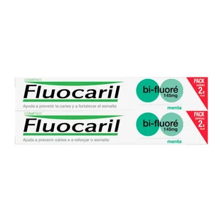Fluocaril DUPLO Pasta Bi-Flúor Menta 145mg 2x75ml