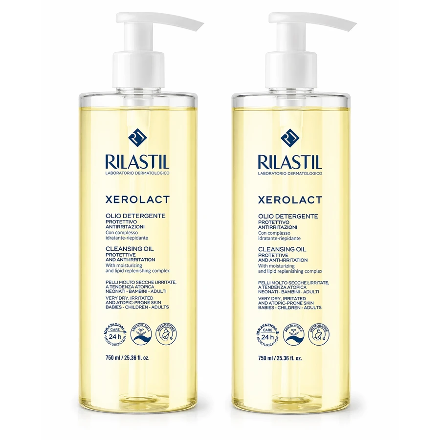 Rilastil DUPLO Xerolact Olie 2x1000ml