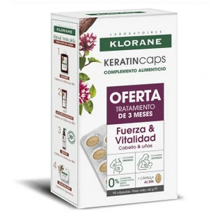 Klorane TRIPLO KeratinCaps 3x30 caps