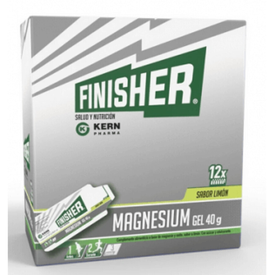 Finisher Magnesium Gel Lemon Flavour 1 sachet 40g