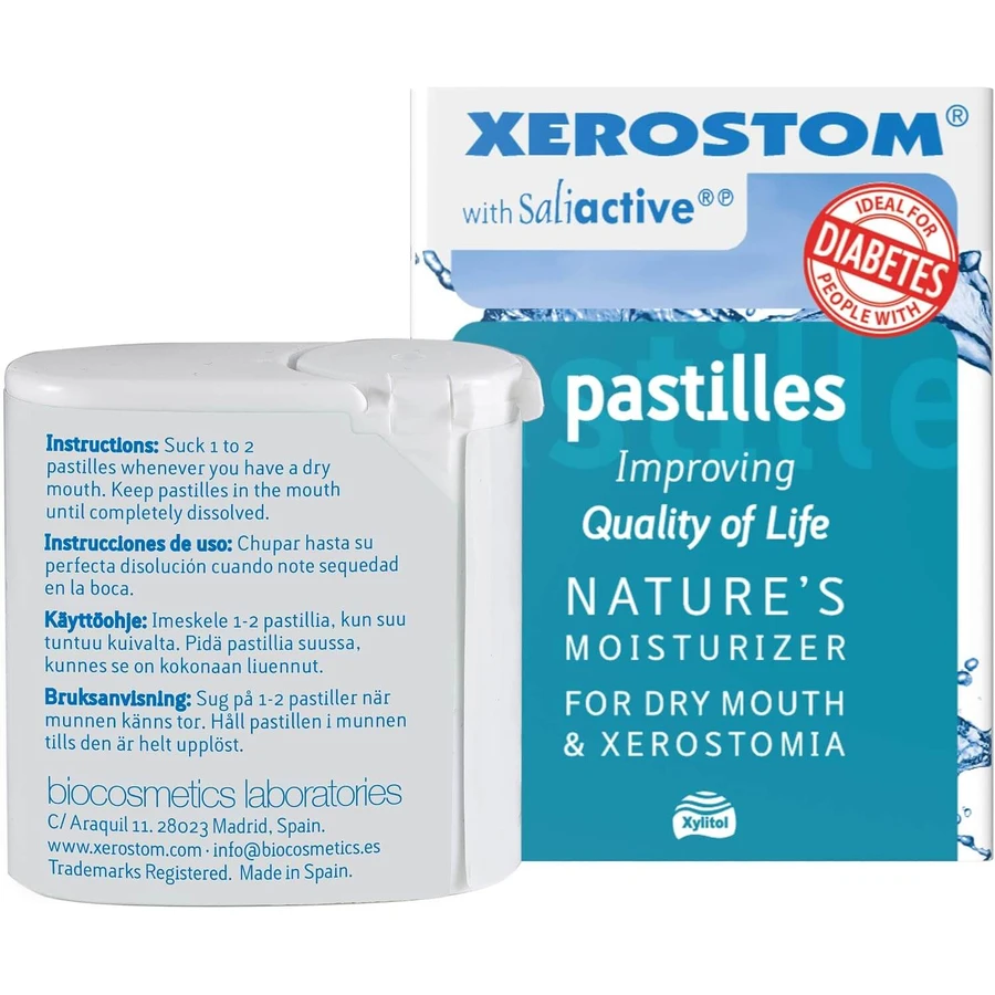 Xerostom – pastylki na suchość w jamie ustnej, 30 tabletek do ssania: ceny i cechy