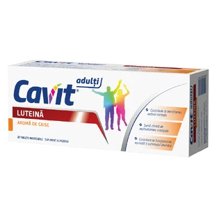 Cavit Adults Lutein, 20 Kautabletten, Biofarm