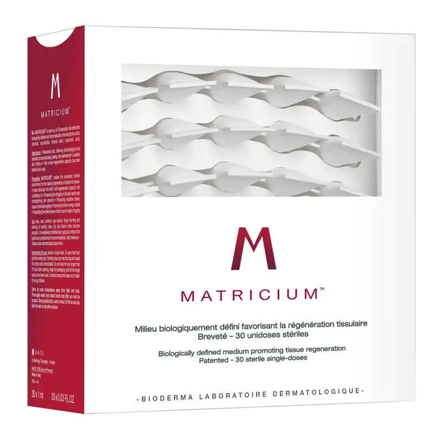 Bioderma Matricium Esteril Regeneradora, 30 ampollas