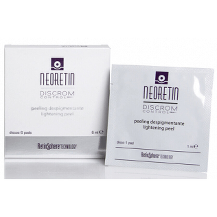 Cumpără Endocare Neoretin Discrom Control Peeling depigmentant, 6 discuri X 6 ml Endocare Neoretin Discrom Control Peeling depigmentant, 6 discuri X 6 ml