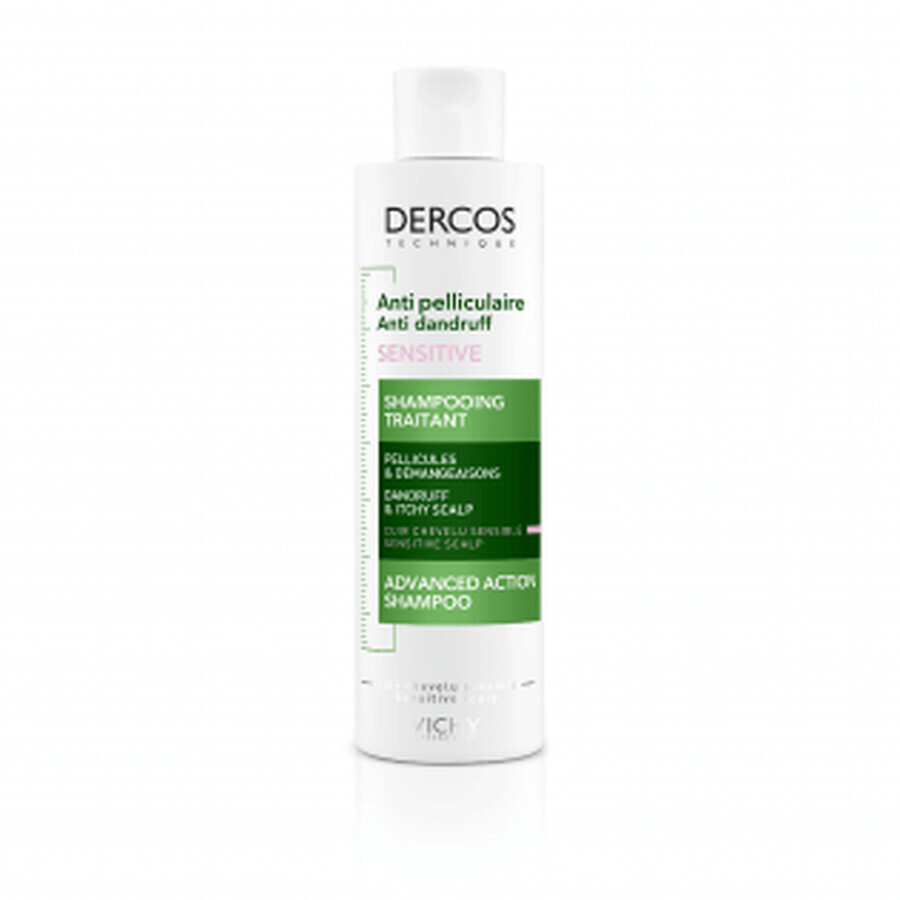 Vichy Dercos Sensitive Anti-Dandruff Sensitive Sulfate-Free Shampoo 200ml