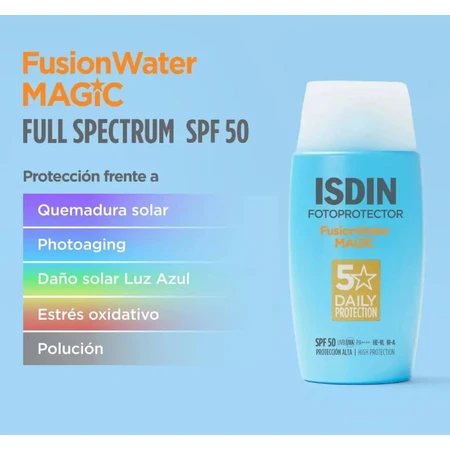 Isdin Fotoprotector Fusion Water MAGIC SPF50, 50ml