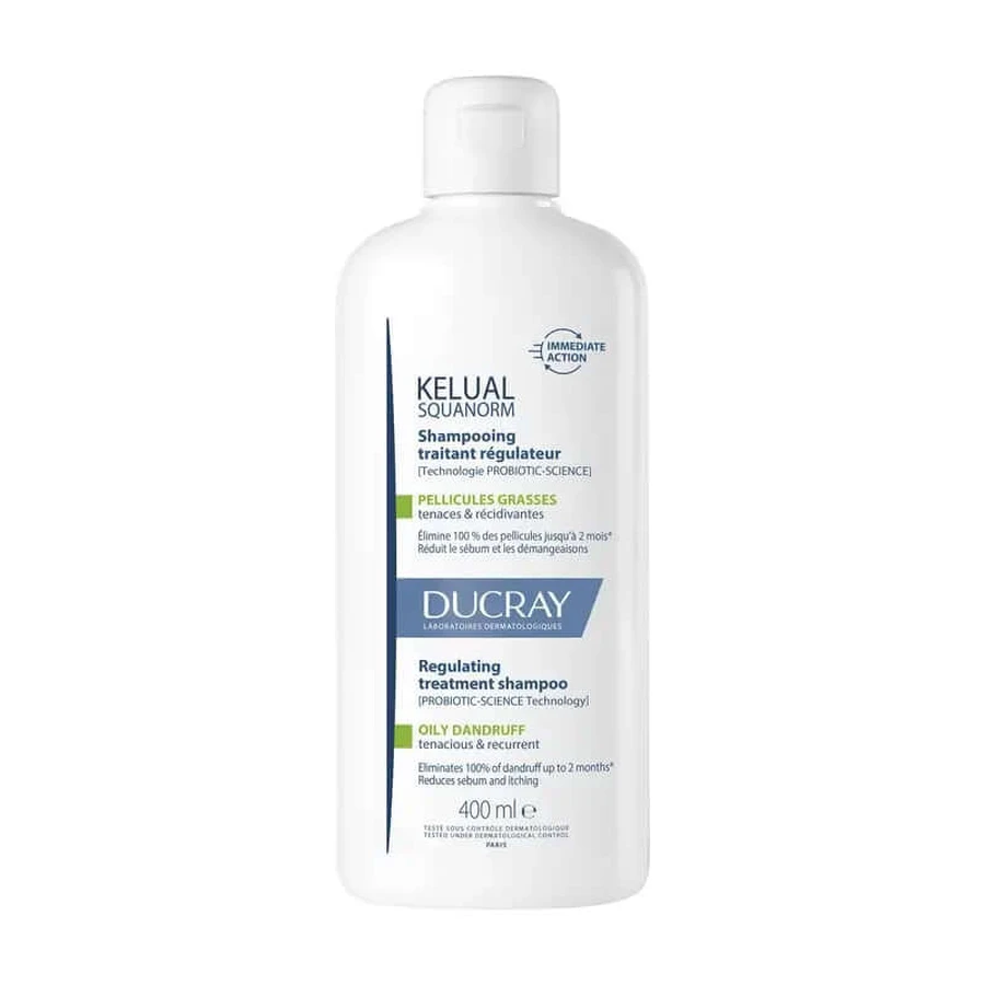 Ducray Kelual Squanorm Droge Roos 400ml