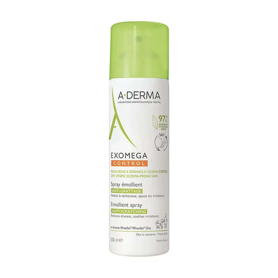 Aderma Exomega Control Anti-scratch Emollient Spray 200 ml
