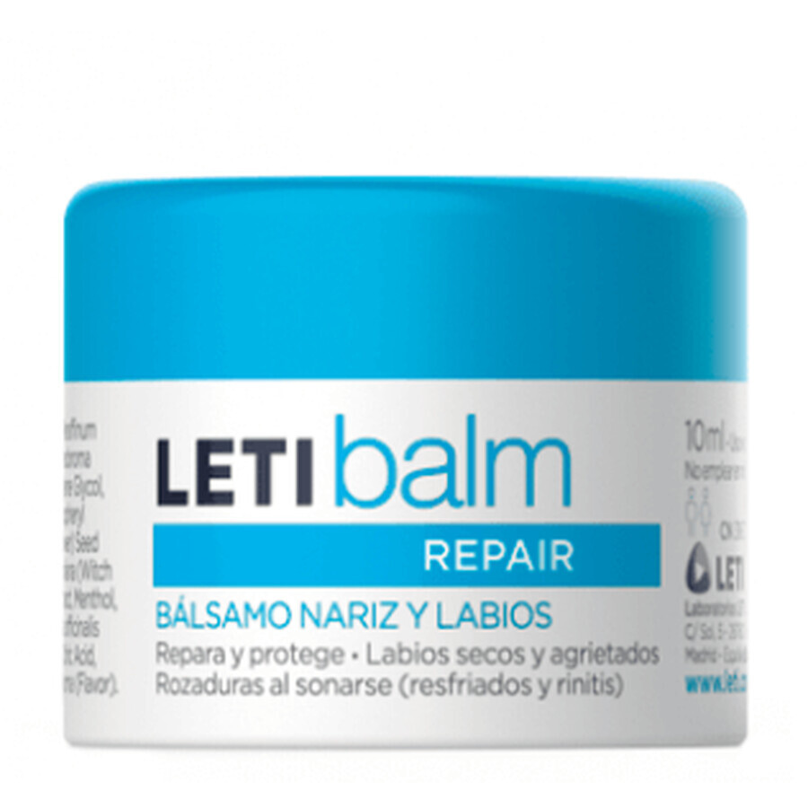 Acquista Letibalm Balsamo riparatore per naso e labbra, barattolo da 10 ml Letibalm Balsamo riparatore per naso e labbra, barattolo da 10 ml