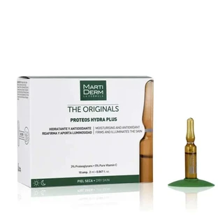 Martiderm Proteoglicanos Hydra Plus Piel Seca Deshidratada, 10 ampollas