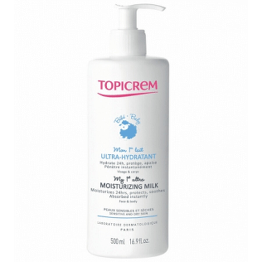 Topicrem Baby My 1st Lait ultra-hydratant 500ml