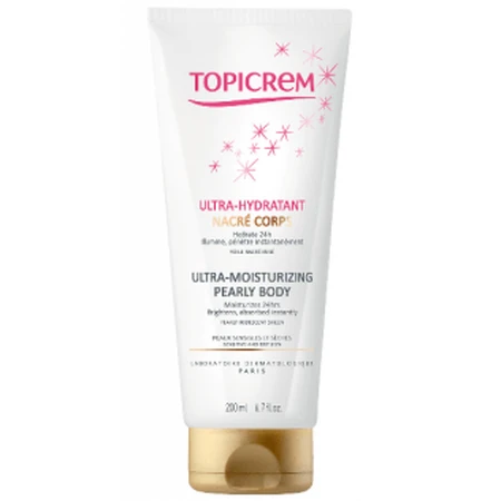 Topicrem Ultra-feuchtigkeitsspendende Emulsion Perlglanzeffekt 200ml