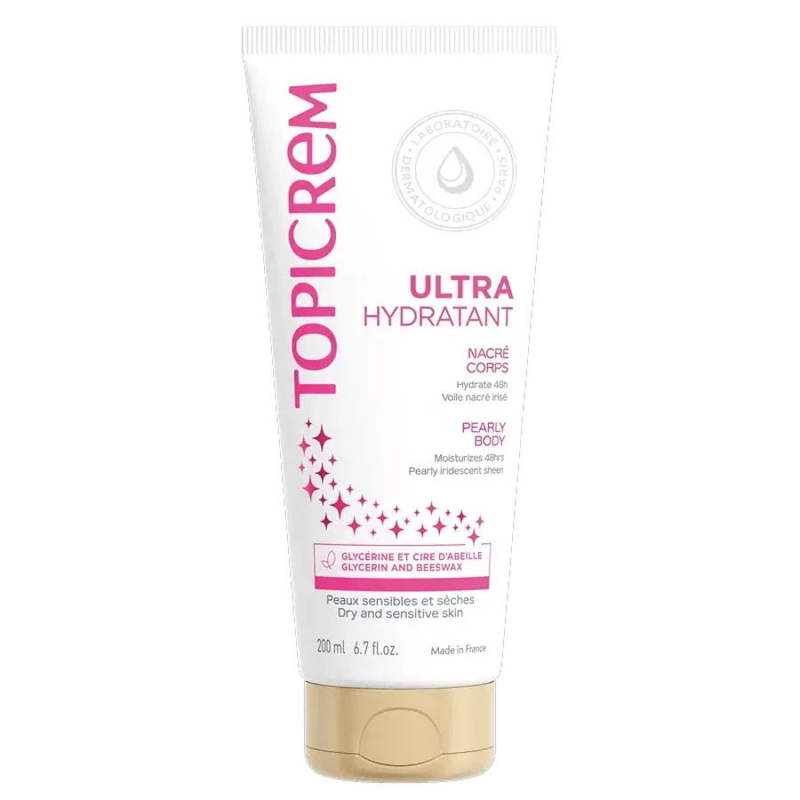 Topicrem Ultra-feuchtigkeitsspendende Emulsion Perlglanzeffekt 200ml