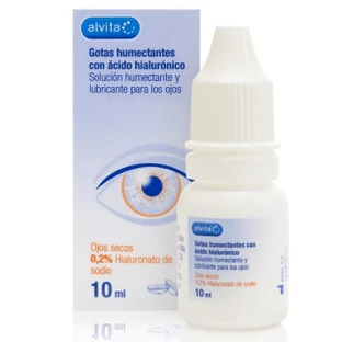 Alvita Gotas Humectantes Acido Hialuronico 10ml