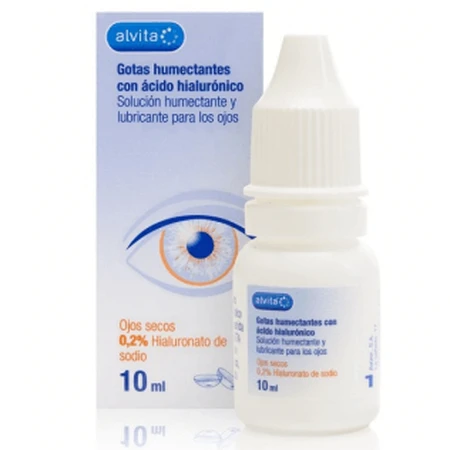 Alvita Gotas Humectantes Acido Hialuronico 10ml