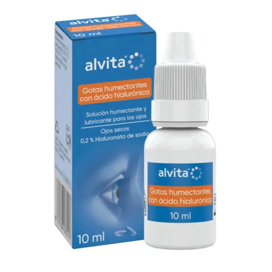 Alvita Gotas Humectantes Acido Hialuronico 10ml