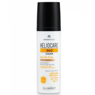 Heliocare 360º SPF50+ Ölfreies Gel Bronze Farbe, 50ml