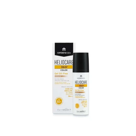 Heliocare 360º SPF50+ Ölfreies Gel Bronze Farbe, 50ml