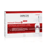 Vichy Dercos Aminexil Clinical 5 Anti-haaruitval Multi-Action voor vrouwen, 21 enkele doses