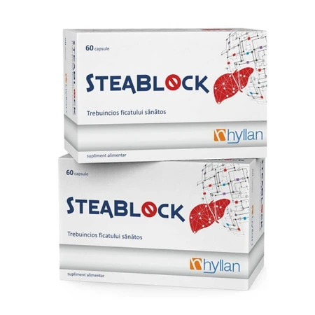 Steablock pack, 60 cápsulas + 60 cápsulas, Hyllan