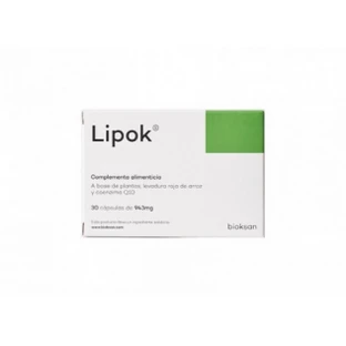 Bioksan Lipok 30 capsulas