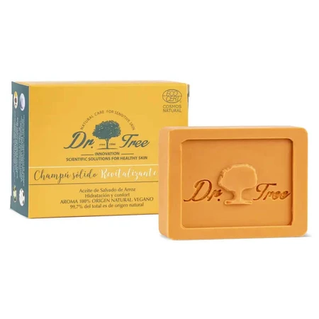 Dr Tree Champu Solido 2en1 Revitalizante Pastilla 75g