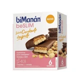 Bimanan Beslim-Ersatz 6 Riegel 186g Erdnuss-Knusper-Geschmack