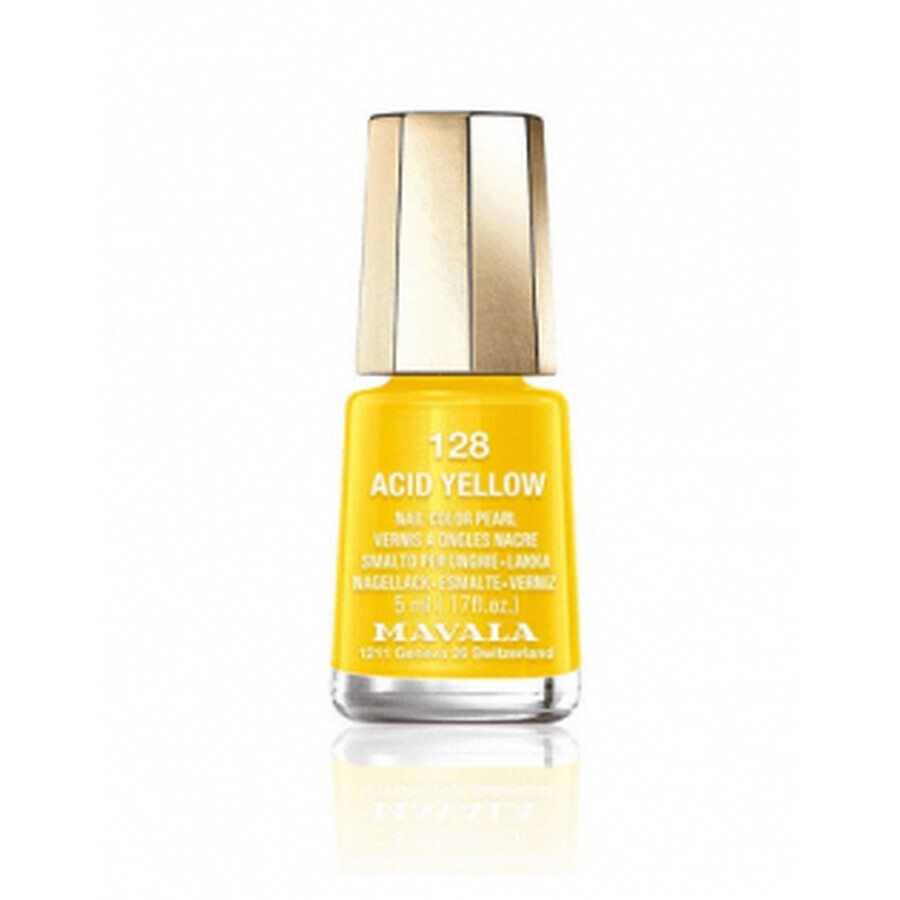 Boutique Mavala Vernis à ongles Couleur 128 jaune acide (5 ml) Mavala Vernis à ongles Couleur 128 jaune acide (5 ml)