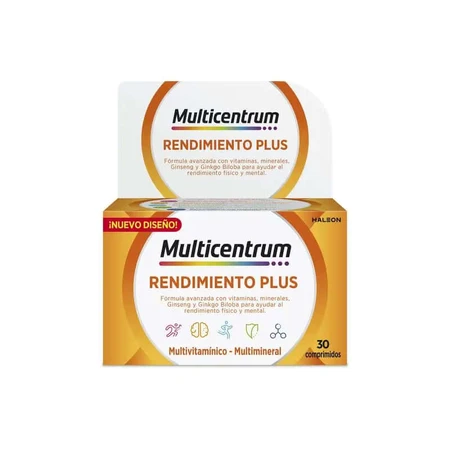 Multicentrum Plus Ginseng und Ginkgo, 30 Tabletten