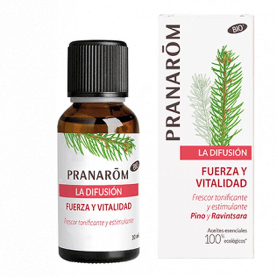 Miscela per diffusori Pranarom Forza e Vitalità 30ml