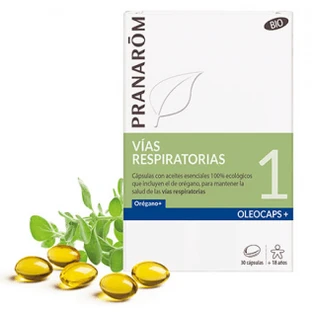 Pranarom Oleocaps 1 Luchtwegen, 30 capsules