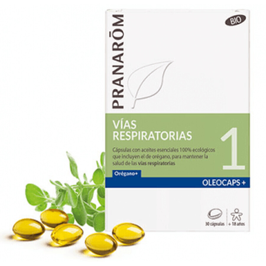 Pranarom Oleocaps 1 Respiratory Tract, 30 capsules