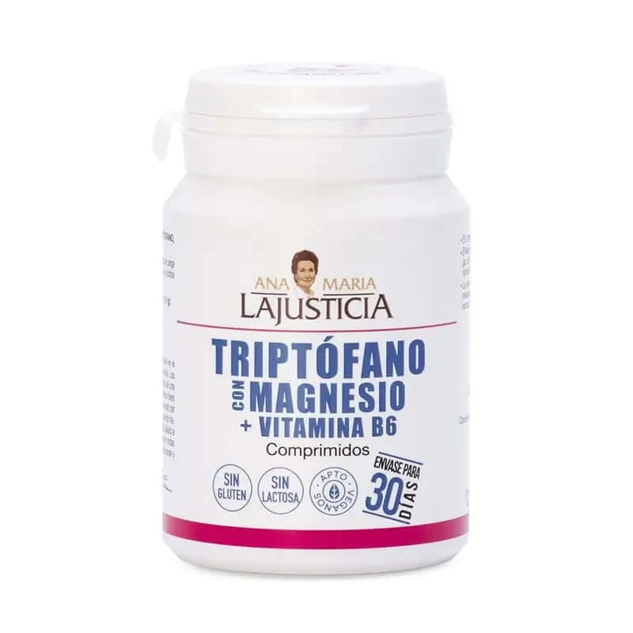 Ana Maria Lajusticia Triptófano Con Magnesio Y Vitamina B6, 60comprimidos