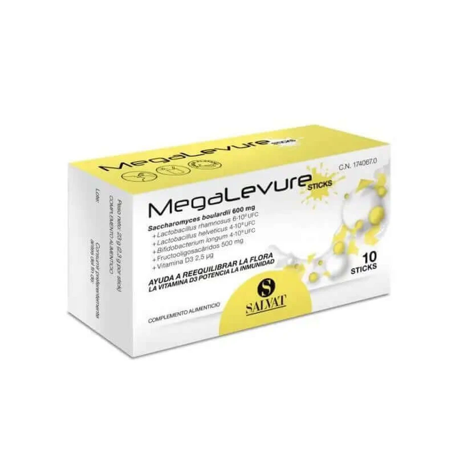 Megalevure Banana Flavor, 10 Sticks