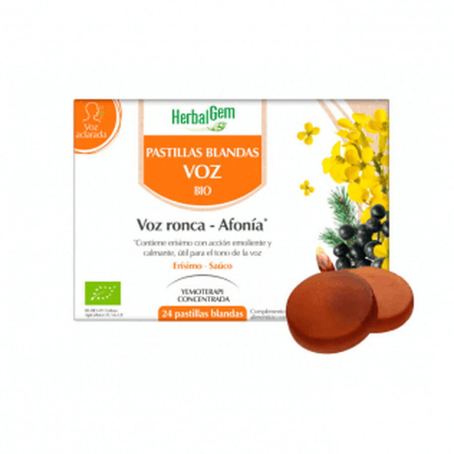 Pranarom Herbalgem Voz 24 softgels