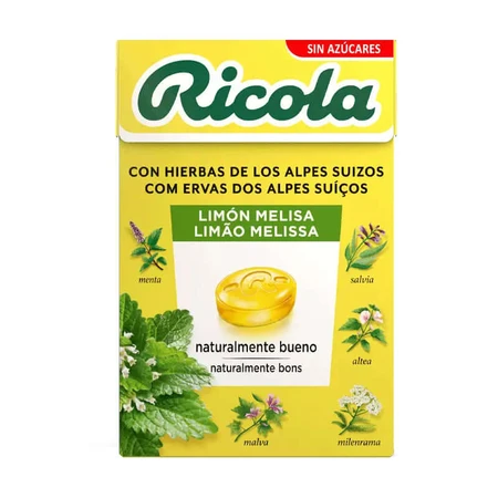 Ricola Caramelos sin Azucar Limon Melisa 50 g