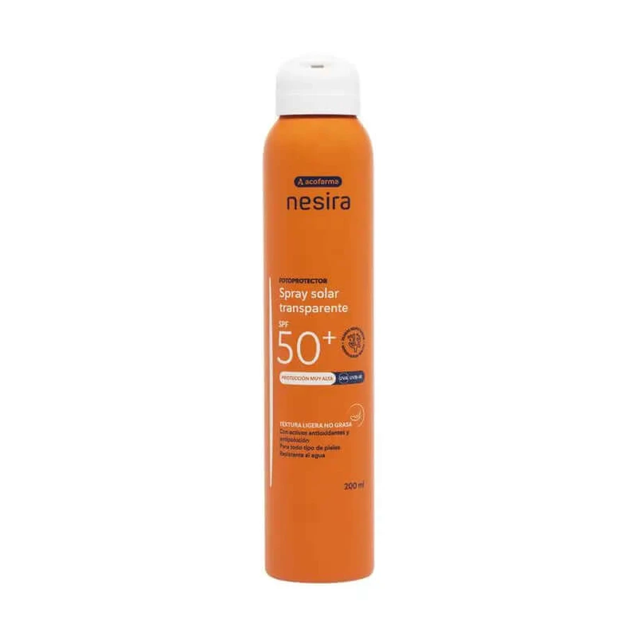 Acofarma Nesira SPF 50+ Clear Sun Spray 200 ml
