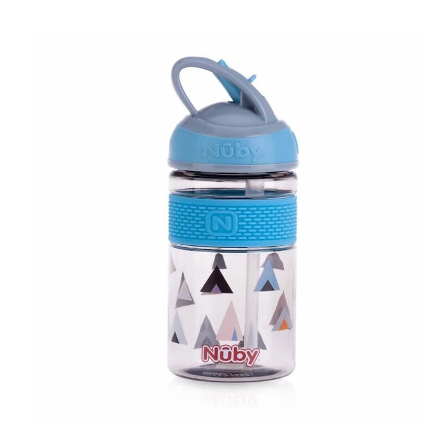 Nuby, Nuby, vaso de tritán con tallo duro y asa, 360 ml, 3 años+, Nuby