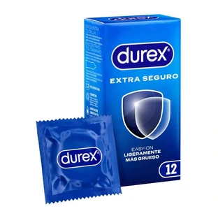 Durex Preservativos Extra Seguro, 12Uds