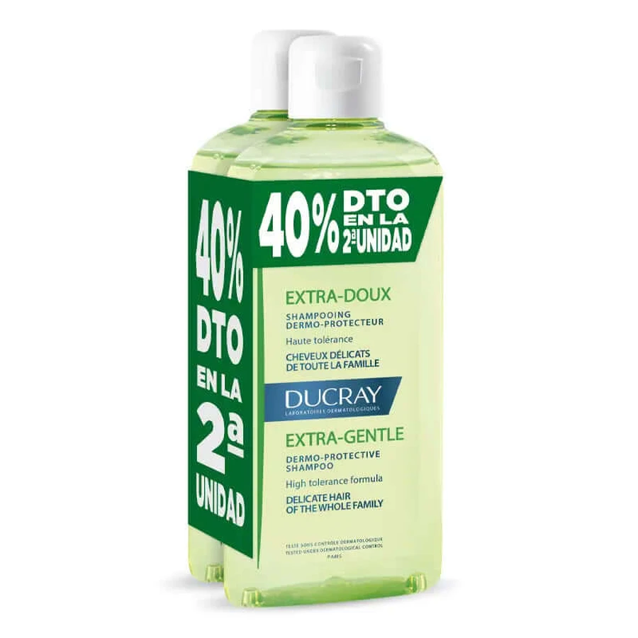 Ducray DUPLO Balancerende shampoo 2x400ml