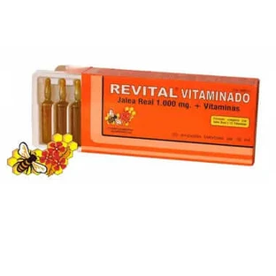 Revital Vitaminado Gelée Royale 1000mg + Eisen + Vitamine 20 Fläschchen