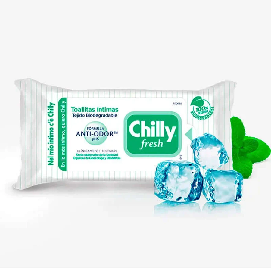 Chilly Pocket Wipes Extra Protection ,12 Units