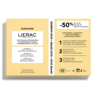 lierac Sunissime DUPLO 2x30 Bruiningscapsules