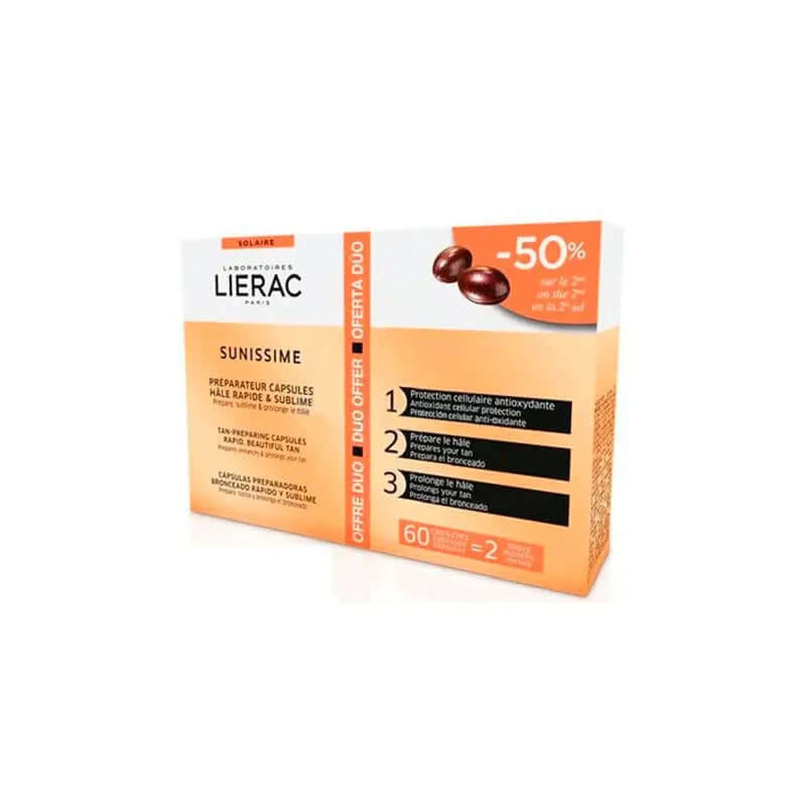 lierac Sunissime DUPLO 2x30 Bruiningscapsules