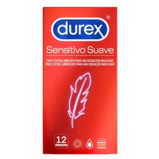 Durex Soft Sensitive Condoms, 12 Ud
