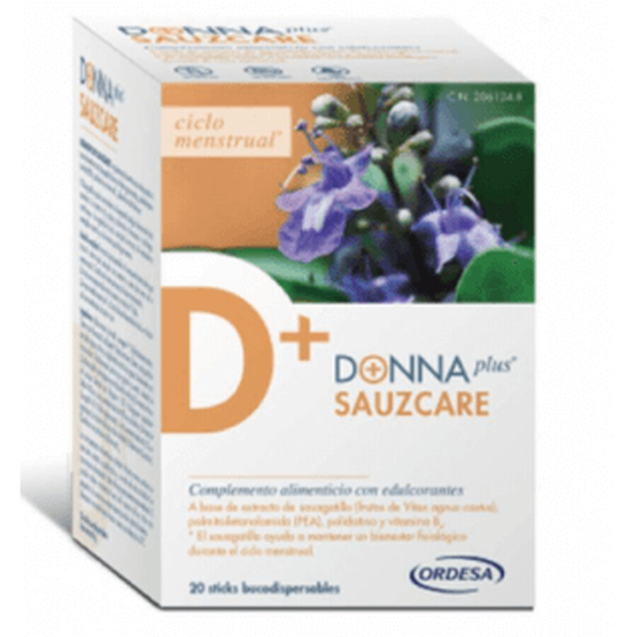 Buy Ordesa Donna Plus+ Sauzcare 20 Bucodispersible Sticks Ordesa Donna Plus+ Sauzcare 20 Bucodispersible Sticks