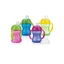 Vaso Drop Stop con asas y súper tetina Vari Flo, 240 ml, 6 meses+, 4040003, Nuby