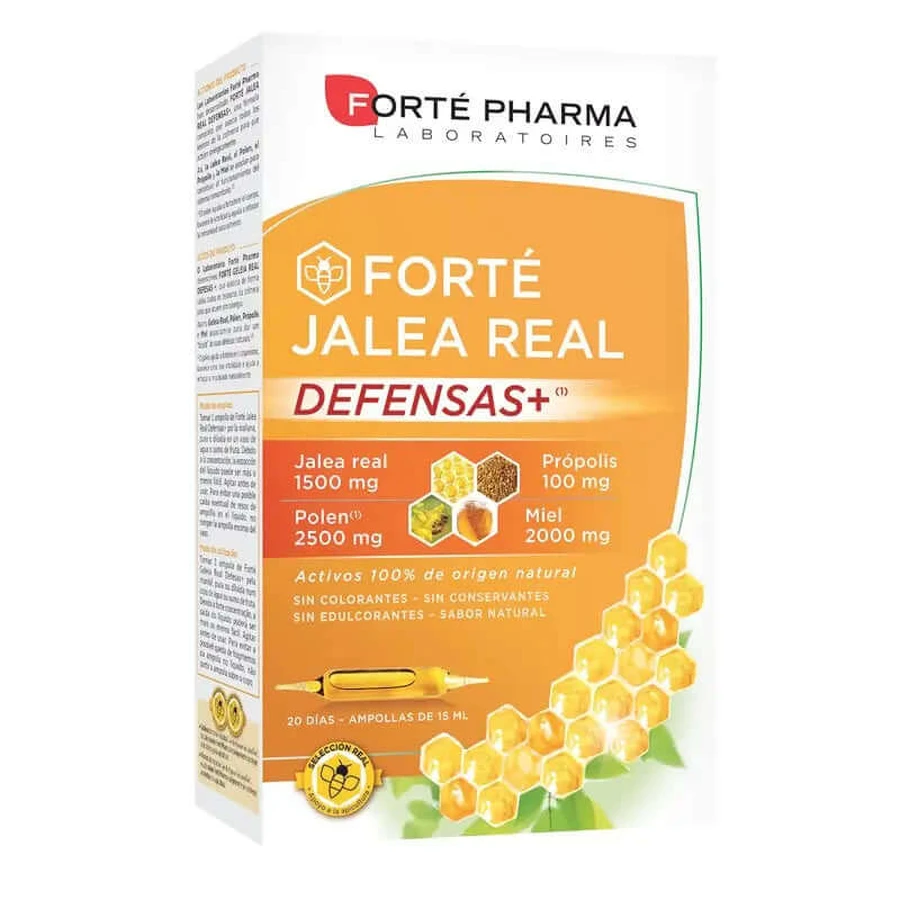 Forte Pharma Royal Jelly 2000mg Defences 20 Ampullen 15ml