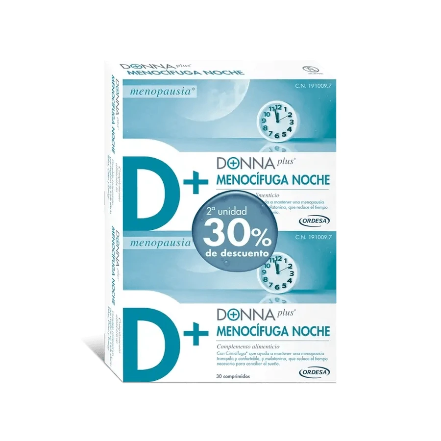 Ordesa Donna Plus+ DUPLO Menocifuga NOCHE 2x30 Tabs